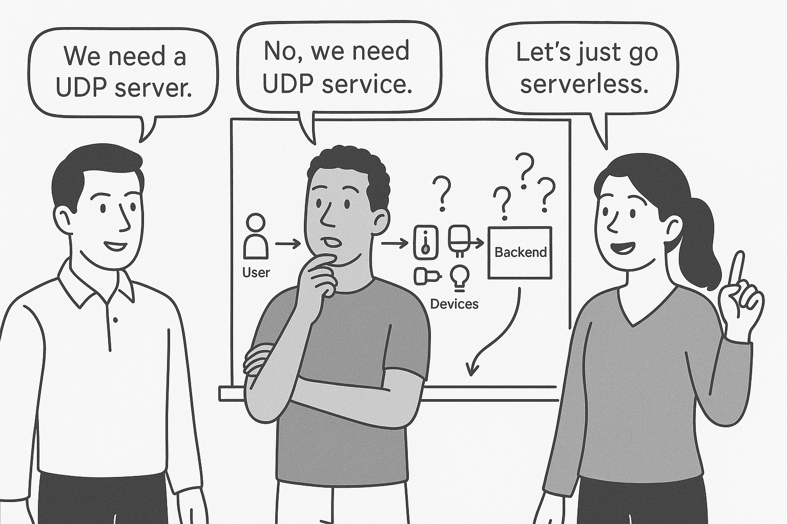 Illustration of network architecture concepts